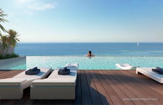 Appartement à Bahía de Casares. Áticos de 3 dormitorios con gran terraza, jacuzzi privado y vist