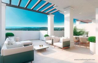 Apartament a Los Naranjos. Áticos dúplex con amplias terrazas y vistas al mar en nueva anda