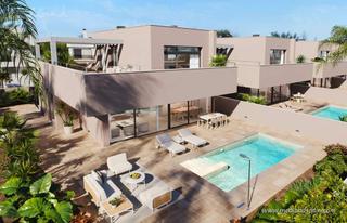 Chalet en Roldán. Moderno chalet con 3 dormitorios y piscina privada en roldán