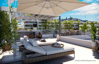Appartement à Balcón de Finestrat-Terra Marina. Ático de 3 dormitorios, solárium y vistas panorámicas en finestr
