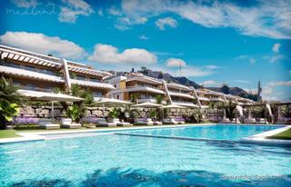 Appartement à Balcón de Finestrat-Terra Marina. Ático consolárium y vistas panorámicas en finestrat