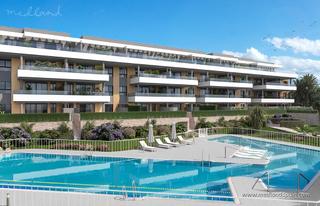 Apartament a Montemar. Apartamento en planta baja con jardín y vistas al mar en torremo