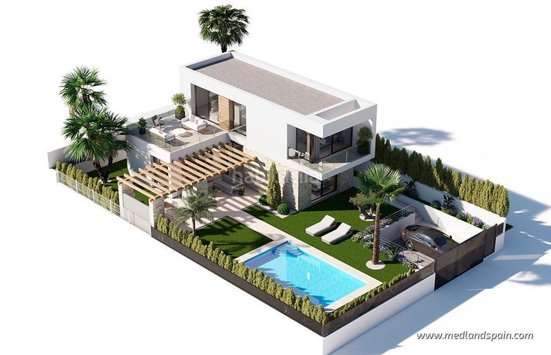 Foto 693e384a-93e6-461e-b103-c6fe341d1cf5. Chalet villa exclusiva con 4 dormitorios, sótano y piscina privada en Finestrat