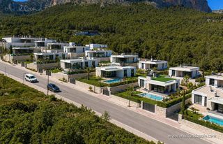 Chalet in Balcón de Ponoig - Polop Paradis - Polop Hills. Chalet de 3 dormitorios y vistas panorámicas al mar en polop