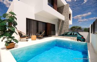 Maison jumelée à Dolores. Moderno chalet adosado con 3 dormitorios y piscina privada en do