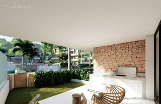 Apartament a La Manga Club. Apartamento en planta baja con 3 dormitorios y jardín privado en