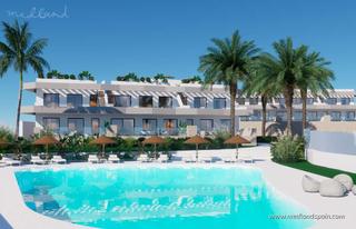 Appartement à Balcón de Finestrat-Terra Marina. Apartamentos con jardín privado y vistas panorámicas al mar en b