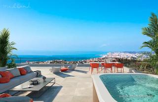 Appartement à La Capellanía - El Higuerón. Áticos de diseño con vistas al mar, solárium y piscina privada e