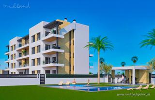 Apartament a Aguas Nuevas. Apartamento con terraza a 600 metros de la playa en torrevieja