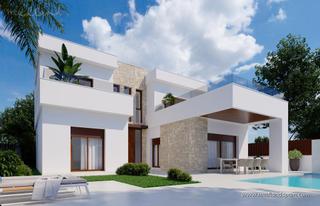 Reihenhaus in Desamparados - Hurchillo - Torremendo. Moderna villa de 4 dormitorios, piscina privada y jardín en vist