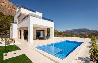 Xalet a Balcón de Ponoig - Polop Paradis - Polop Hills. Villa de 3 dormitorios, piscina privada y vistas al mar en polop