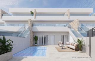 Apartament a Pilar de la Horadada Ciudad. Apartamento en planta baja con 3 dormitorios y piscina privada e