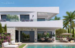 Maison jumelée à Dolores. Modernas villas adosadas con 3 dormitorios y piscina privada en