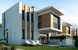 Chalet en El Montgó. Modernos chalets de 3 dormitorios en denia