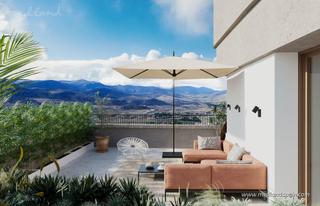 Appartement à Hondón de las Nieves. Apartamentos en planta alta con 3 dormitorios y vistas panorámic