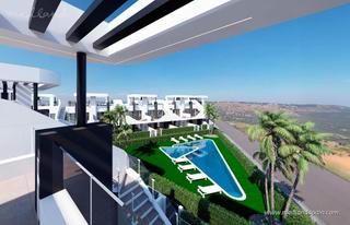 Appartement à San Fulgencio. Apartamentos en planta alta con 3 dormitorios y solárium privado