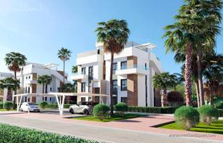 Apartament a Hacienda del Álamo Golf. Modernos apartamentos con vistas a la piscina comunitaria en hac