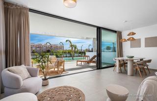 Apartament a Islas Menores-Mar de Cristal. Apartamento en planta baja a 500 metros de la playa en mar de cr