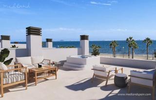 Chalet en Los Narejos_Punta Calera. Chalets en primera línea de playa con piscina privada en los alc