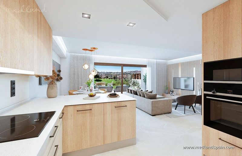 Foto f0b4ba80-b83c-4cb4-9114-5863fc0ae2dc. Casa adosada adosado de esquina de 3 dormitorios en primera línea de golf costa en Mijas