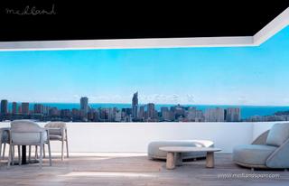 Appartement à Balcón de Finestrat-Terra Marina. Áticos con solárium privado y vistas al mar en finestrat