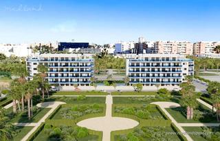 Appartement à Las Flores. Apartamentos en planta baja con 1 dormitorio cerca de la playa e