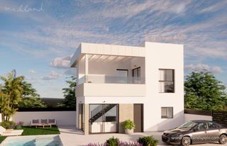 Chalet en Desamparados - Hurchillo - Torremendo. Moderna villa con 3 dormitorios y piscina privada en vistabella