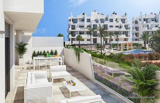 Apartamento en Mar Menor golf. Modernos apartamentos en la planta baja en santa rosalía lake an