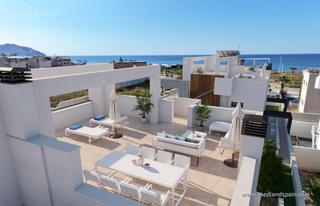 Apartament a El Alamillo. Apartamento con solárium a 150 metros de la playa en mazarrón