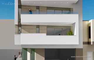 Apartamento en Las Piscinas Naturales. Apartamentos de 2 dormitorios a 250 m de la playa en torrevieja