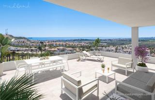 Apartment in Las Salinas. Áticos de 3 dormitorios, solárium privado y vistas panorámicas a
