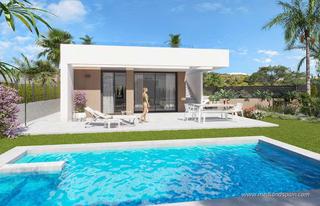 Xalet a Las Salinas. Villa moderna con 4 dormitorios en vera, con gran jardín y pisci