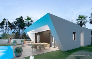 Chalet à Hondón de las Nieves. Villa amplia en una sola planta con 3 dormitorios en hondón de l