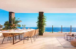 Apartament a Torremuelle. Áticos dúplex con vistas al mar a 650 metros de la playa en bena