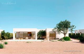 Xalet a Hacienda del Álamo Golf. Villas en una planta en hacienda del álamo con 4 dormitorios y v