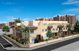 Casa a schiera in Tomás Maestre. Adosado a 100 m de la playa en la manga con jardín y solárium