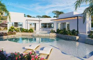 Chalet in Lomas de Campoamor - Las Ramblas. Villa de 3 dormitorios en las colinas golf con sótano y piscina