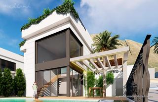 Chalet en Polop. Chalets de diseño con vistas panorámicas al mar en polop