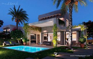 Chalet en Desert Spring Golf. Villa con 3 dormitorios en palomares con jardín y amplia terraza