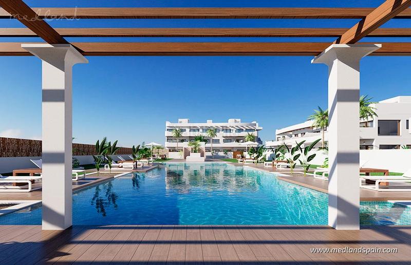 Foto c0ccad04-ca89-4ce8-8be1-9f0cc39ffd1f. Appartement avec piscine dans Las Lomas de Rame-Bahía Bella Alcázares (Los)