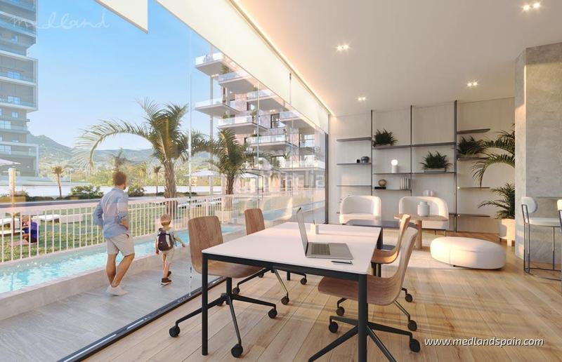 Foto 450b0679-c5b2-49cf-93e3-36030a8ad450. Apartament amb calefacció piscina a Marisol Park - Ortembach - Los Almendros Calp