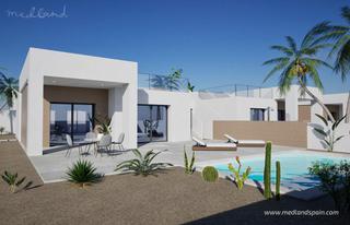 Chalet in Romana (la). Moderno chalet en una planta con piscina privada en la romana