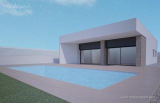 Chalet à Pedanías Oeste. Chalet de diseño con piscina privada en aspe