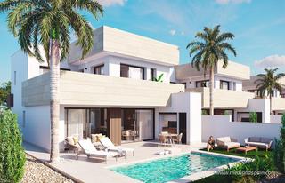 Chalet à Santiago de La Ribera. Villa con 3 dormitorios en santiago de la ribera con piscina y j