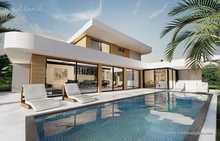 Chalet en Pedreguer. Amplia villa con 3 dormitorios y vistas al mar en pedreguer