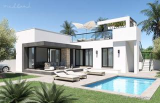 Chalet à Poblets (els). Villa en el poblets, denia con solárium, piscina privada y jardí