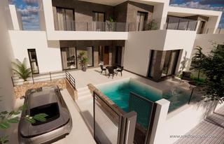 Maison jumelée à Dolores. Chalets adosados con 3 dormitorios y piscina privada en dolores