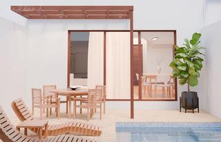 Reihenhaus in Antas. Vivienda adosada de dos plantas con 3 dormitorios y piscina en a