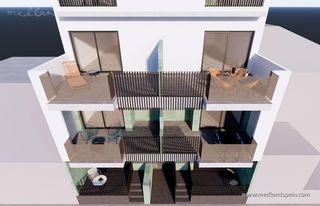 Apartament a Torre de la Horadada. Áticos de 2 dormitorios, a 100 m de la playa en torre de la hora