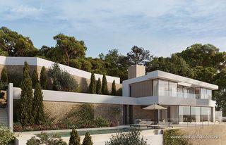 Xalet a La Fustera. Villa de lujo con 4 dormitorios, piscina infinity y vistas panor
